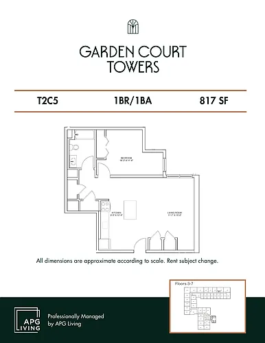 Floor plan T2C5
