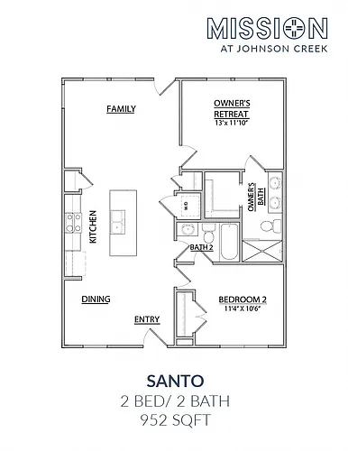 Floor plan Santo