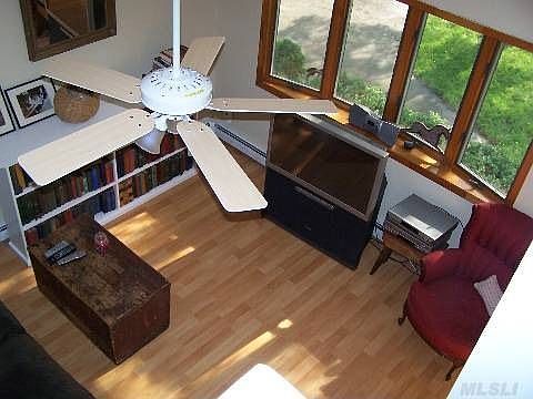 View of the Living Room from the Loft.