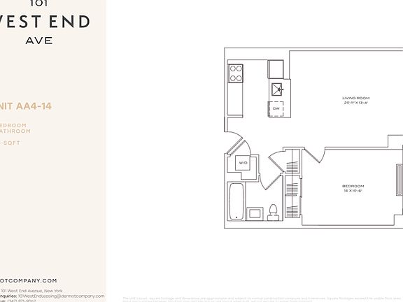 2nd image of 101 W End Ave APT 12AA