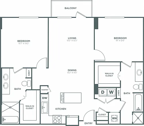 Floor plan The Bush Tower