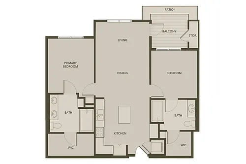 Floor plan B3A