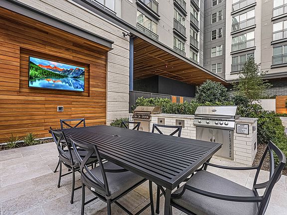 Representational Photo of Outdoor Grilling and Dining Area