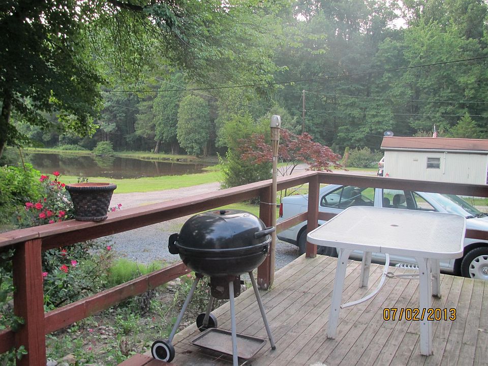 View from deck