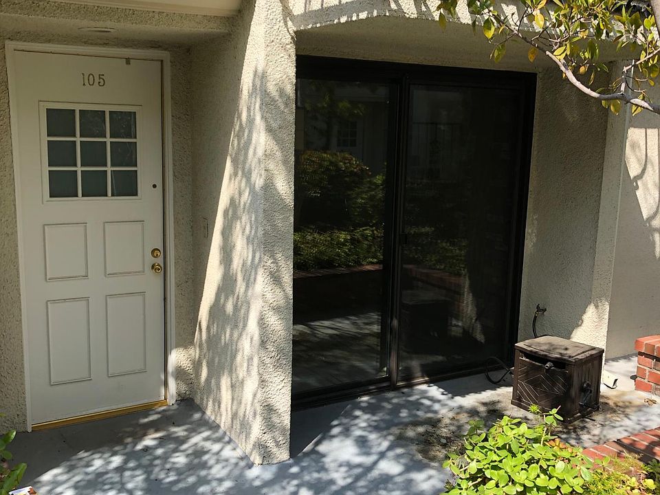 Outside patio and upper balcony