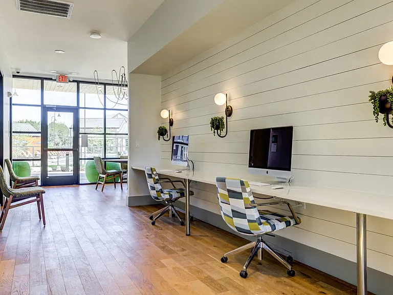 Working from home is easy in our business center.