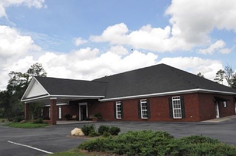 Side view of Worship Center
