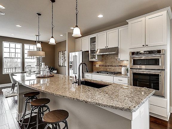 Large kitchen island