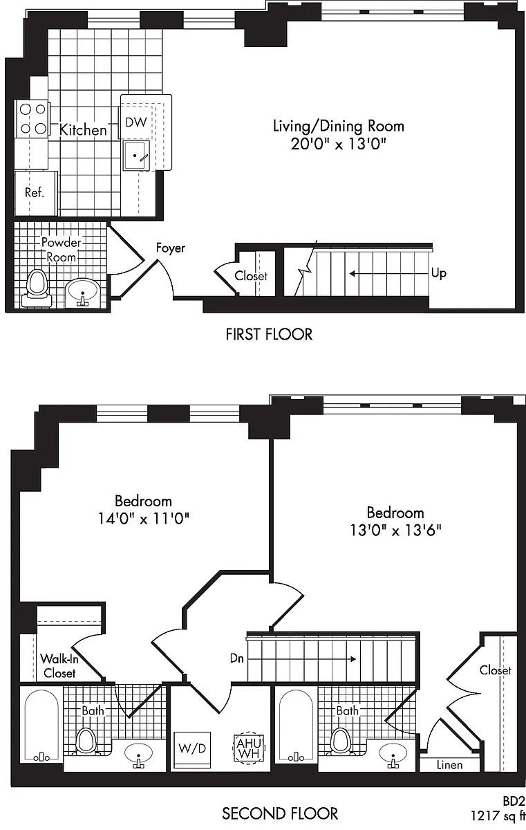 Floor plan BD2