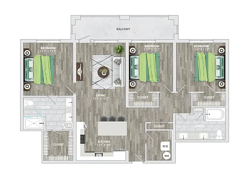 Floor plan C1