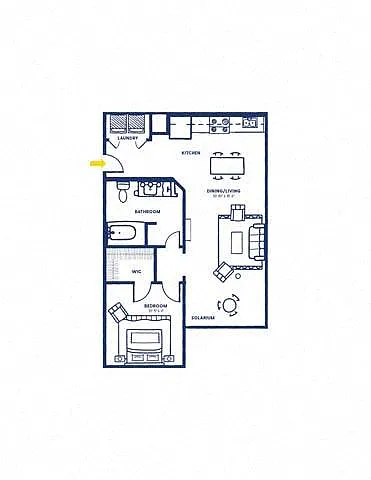 Floor plan 1B