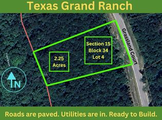 15-34-4 Grassland Ct LOT 4, Huntsville, TX 77340