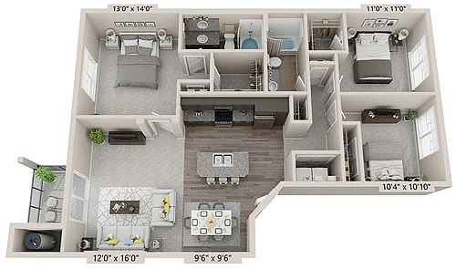 Floor plan Appaloosa