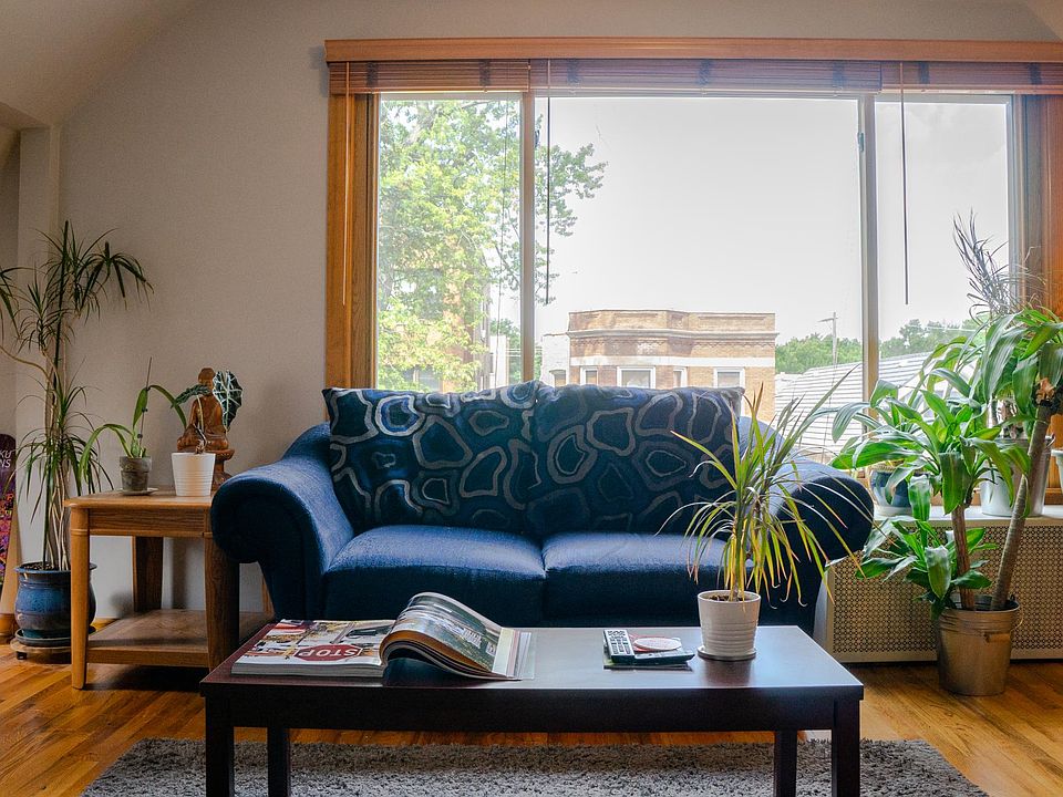 Front window in living area