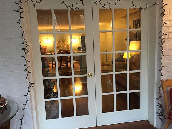 French Doors to Sun Room