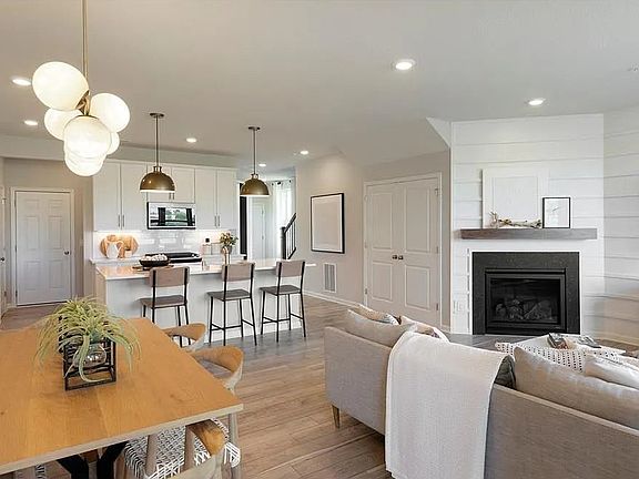 Living Room with Fireplace