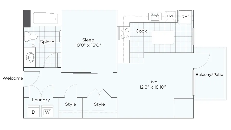 Floor plan A1