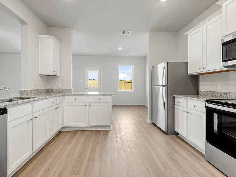 All kitchen appliances included.