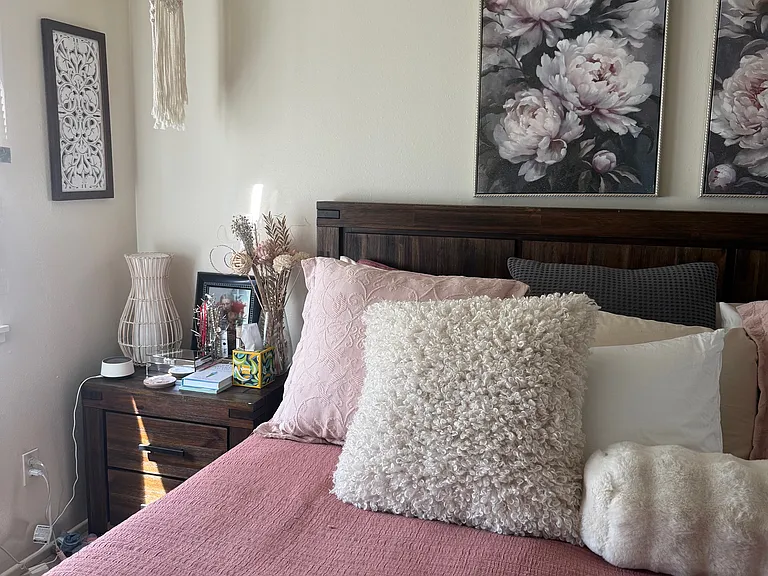 Large Bedrooms with mirrored Closets and a door that leads to your private balcony!