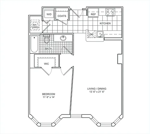 Floor plan Alban IX