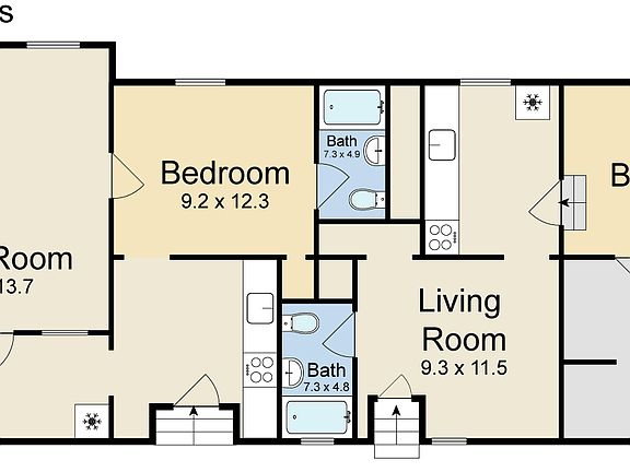 Detached Apartments Plans
