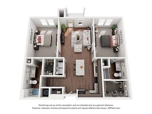 Floor plan B1