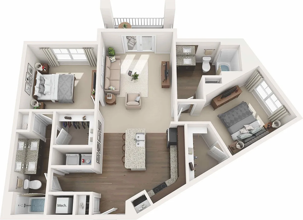 Floor plan Longport