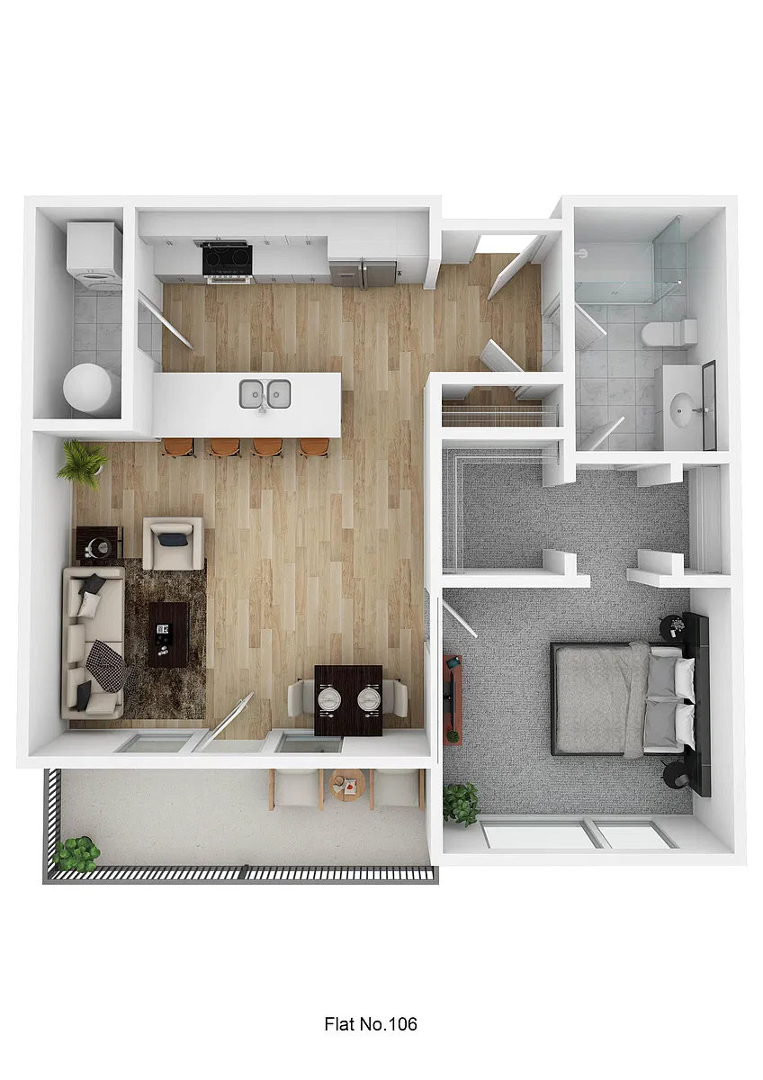 Floor plan 106