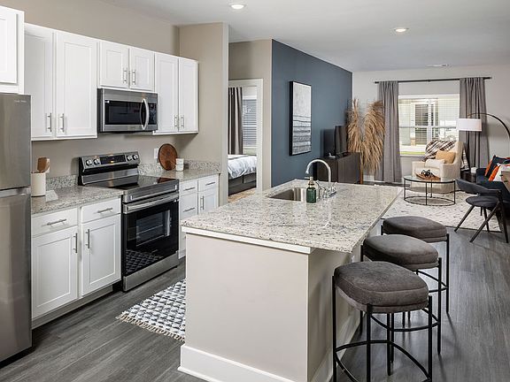 Kitchen with Granite Countertops