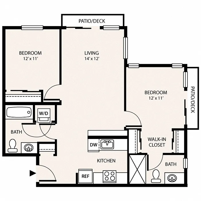 Floor plan B2