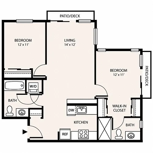 Floor plan B2
