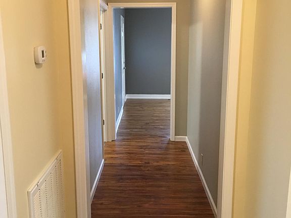 Kitchen hallway to living room