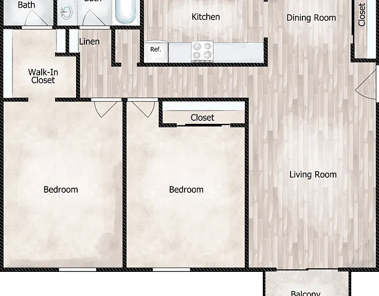 The Franklin Floorplan Diagram