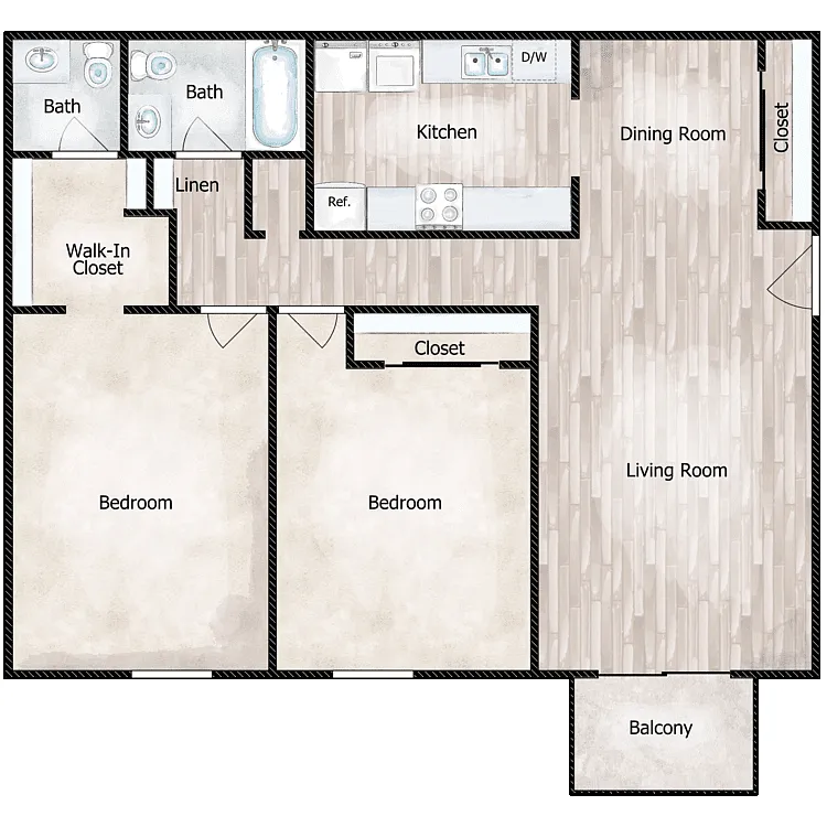 Floor plan The Franklin