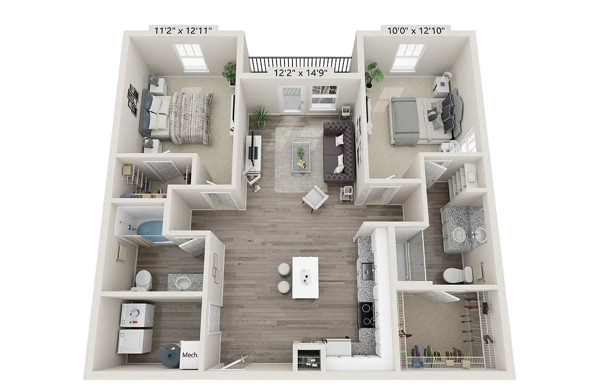 Floor plan B1