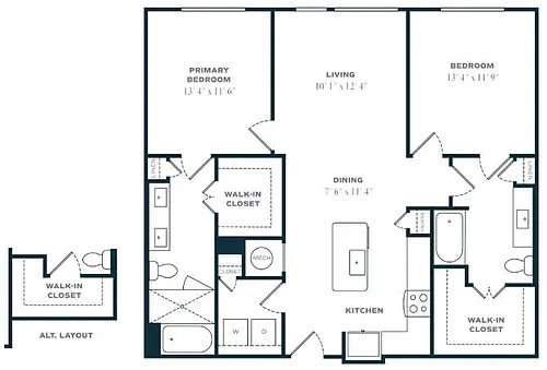 Floor plan B3