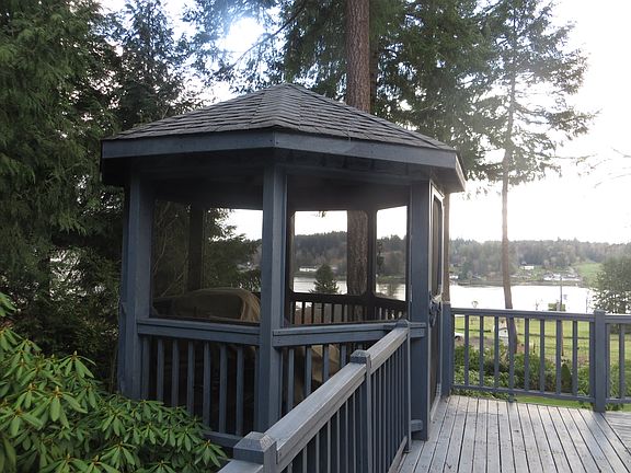 Screened in gazebo