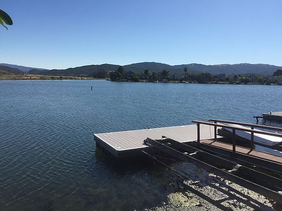 Private boat dock.