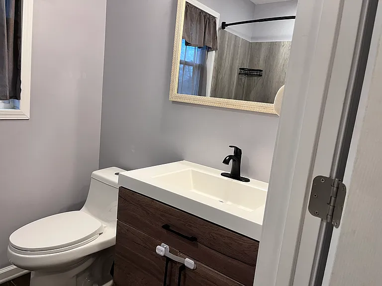 Shared bathroom