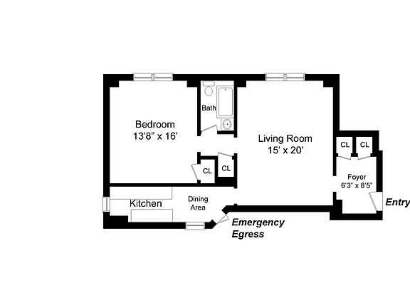 2nd image of 697 W End Ave APT 8D