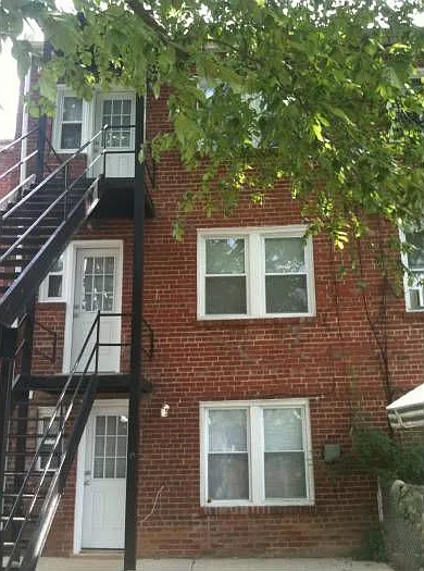 Rear entrance