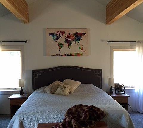 master bedroom, high ceilings, open concept