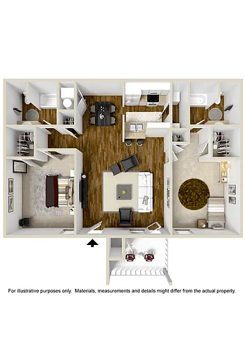 Floor plan The Villa