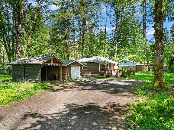 Driveway as You Approach the Property