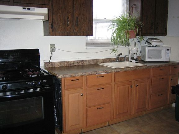 newer cabinets & counter
