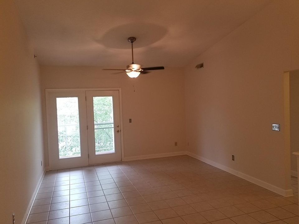 Open living room with cathedral ceiling