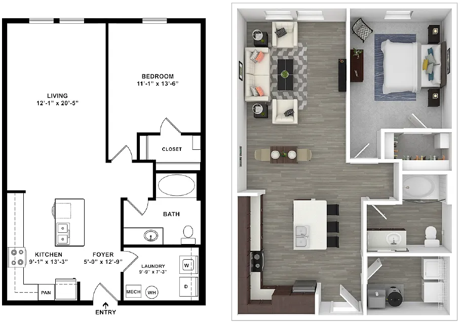 Floor plan A2
