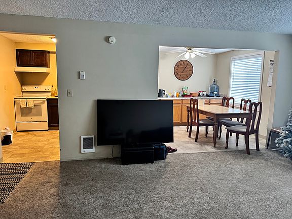 living room, dining room, kitchen- table and tv not included