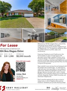 124 Ben Hogan Dr, Stephenville, TX, 76401