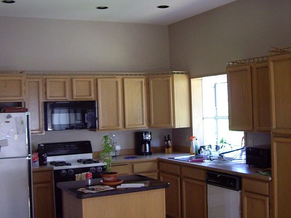 Kitchen with Bonus Area and Fireplace